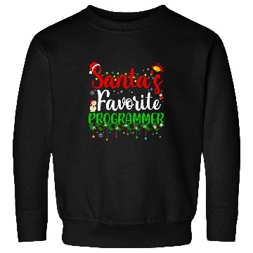 Discover Santas Favorite Programmer Funny xmass Pyjama Christmas 2 Sweatshirts