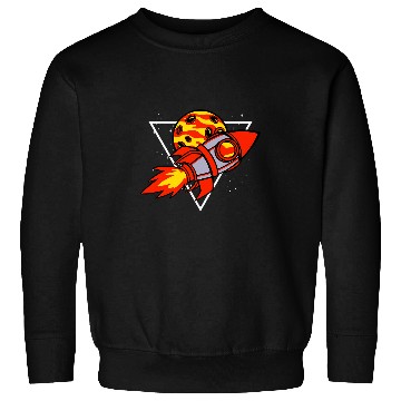 Discover Spaceship Planet Moon Universe Sweatshirts