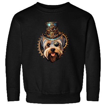 Discover Victorian Steampunk Yorkshire Terrier Sweatshirts