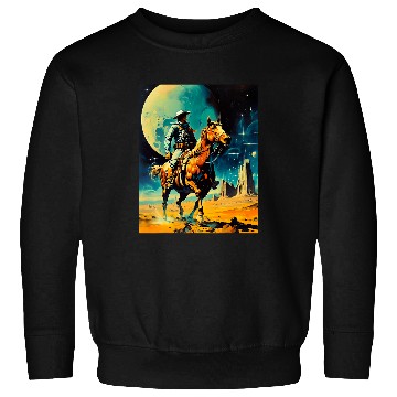 Discover The Space Cowboy Retro Scifi Sweatshirts