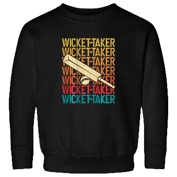 Discover WicketTaker Backprint Cricket Sweatshirts