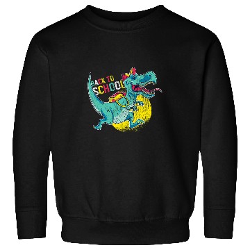 Discover Back To School TRexs Raptor Tyrannosaurus Rexs Student Sweatshirts
