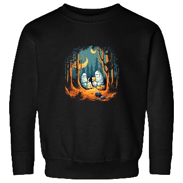 Discover vintages ghosts Book Reading Camping Gothic Halloween Teachers Sweatshirts