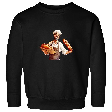 Discover World Bread Day Breads Bucket Artisan Baker Sweatshirts