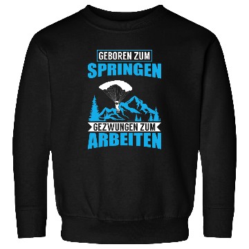 Discover Skydiving Parachute I Do Random Gravity Checks Sweatshirts