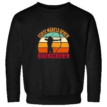 Discover Womens Archery Woman Arrow Bow Archery Sweatshirts