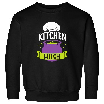 Discover Kitchen Witch 2Culinary Cuisine Cooking Kitchen Chef Sweatshirts