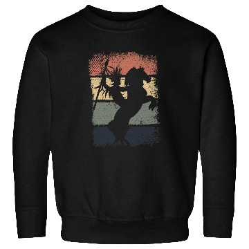 Discover Retro Horse Rider Indigenous Indian Native American Sweatshirts