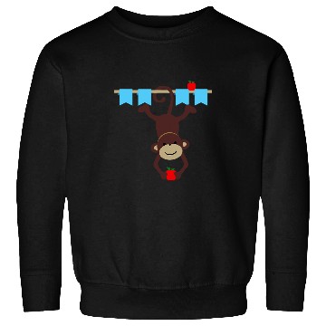 Discover Monkey going back to school 2 Sweatshirts