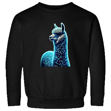 Discover Alpaca Funny Computer Binary Code Programmer Developer Geek Sweatshirts