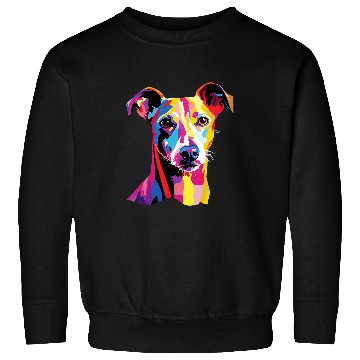 Discover Watercolor Colorful Italian Greyhound Dogs Sweatshirts