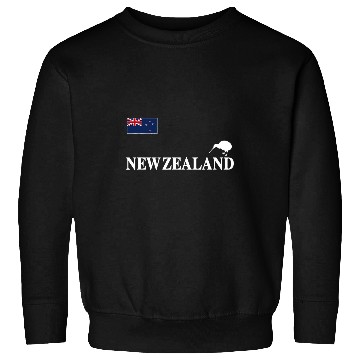 Discover New Zealand Flag Kiwi Rugby Soccer Football Basketball Cheer Gift Sweatshirts