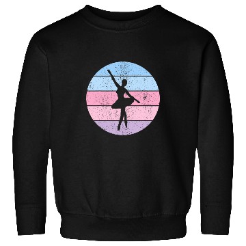 Discover Retro Ballet vintages Cute Ballerina Dance Sweatshirts
