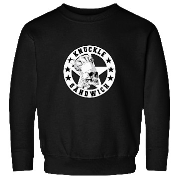 Discover Knuckle Sandwich Skull Chef Vector Sweatshirts