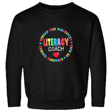Discover Reading Teacher Back School Special Literacy Coachs Squad 1 Sweatshirts