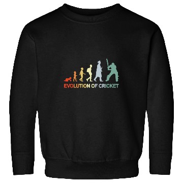 Discover vintages Cricket Evolution Team Sports Sweatshirts