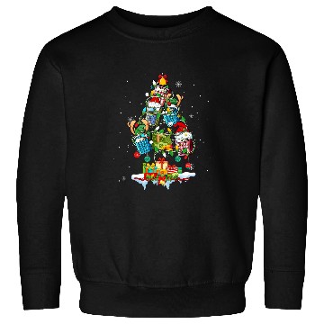 Discover Santa Reindeer Elf Calculators Accountant Tools As xmass Tree Sweatshirts