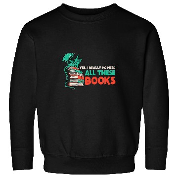 Discover Reading Dragon For Librarian Reader Bookworm Sweatshirts