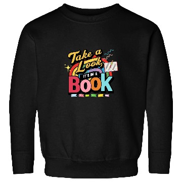 Discover Reading Bookworm Librarian Sweatshirts