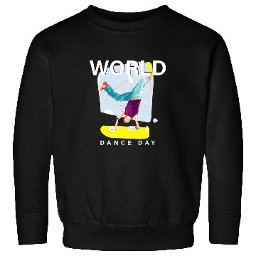 Discover World Dance Day Ballerina Shoes Sweatshirts
