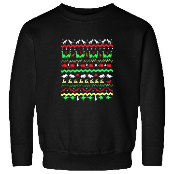 Discover Ugly Christmas Dinosaur Sweatshirts