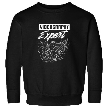 Discover Videography Expert Editor Editing Video Film Movie Sweatshirts