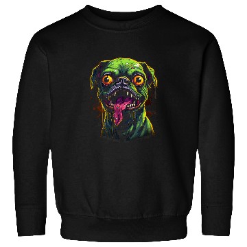 Discover Zombie Pug Sweatshirts