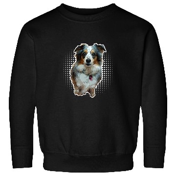 Discover Mini Aussie Australian Shepherd Blue Merle Sweatshirts