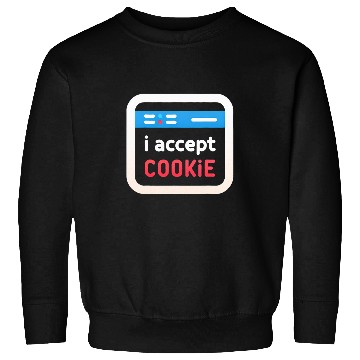 Discover I Accept Cookie Sweatshirts