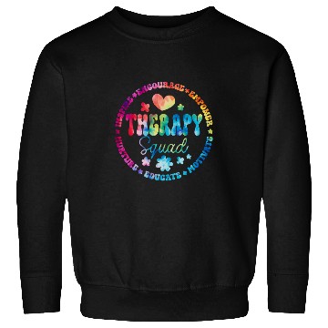 Discover Therapy Squad PT OT SLP Occupational Therapist Week Team 3 Sweatshirts