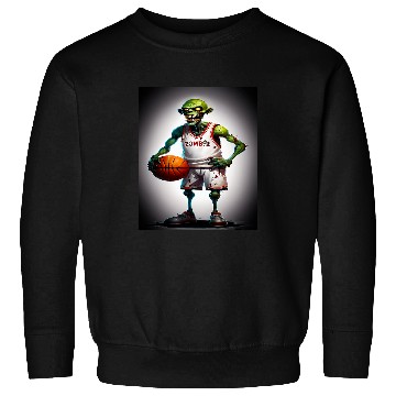 Discover Zombie Basketball player Sweatshirts