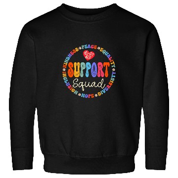 Discover Therapy Team PT OT SLP Support Squad Therapist Sweatshirts