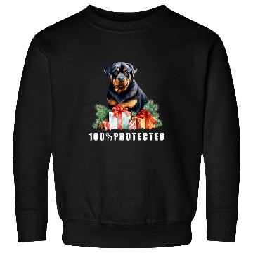 Discover ROTTWEILER BOSS 100 Protected Rottweiler Fun 5 Sweatshirts