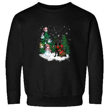 Discover Schipperke Dog Christmas Snowman xmass Tree Pajama Sweatshirts