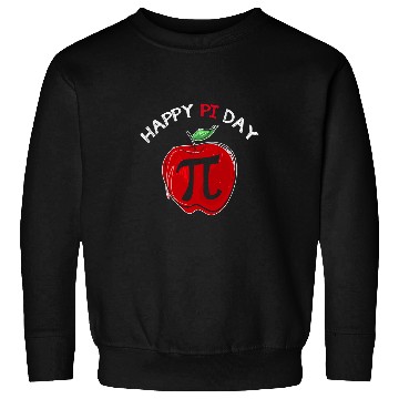 Discover apple pi day math lover teacher student Sweatshirts
