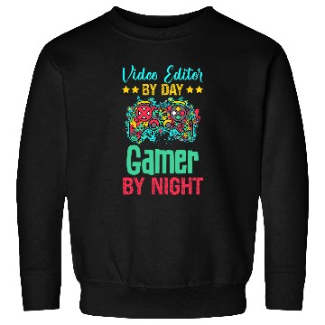 Discover Video Editor Gaming Lover Funny Novelty Sweatshirts