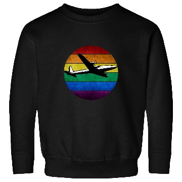 Discover Retro Plane Flight Pilot Sweatshirts