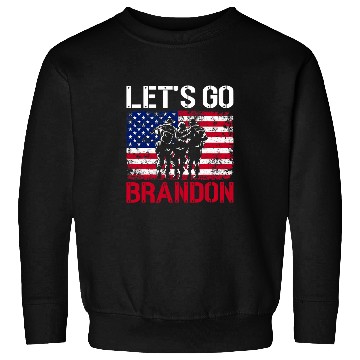 Discover Lets Go Brandon Firefighter Sweatshirts