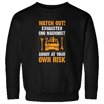 Discover CNC Machine Operator CNC Wizard Automation Worker Sweatshirts