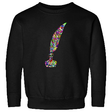 Discover Quill Feather Author Writer 1 Sweatshirts