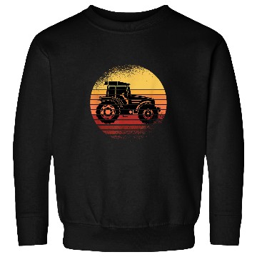 Discover Tractors vintages Tractor Retro Sunset Farmer Sweatshirts