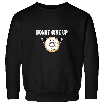 Discover Pullups 2Funny Fitness Workout Gym Donut Lover Sweatshirts