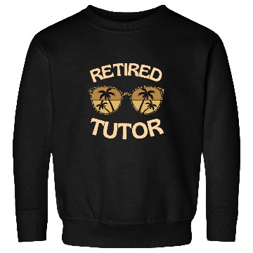 Discover Retired Tutor Leopard Print Tutor Sweatshirts