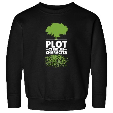 Discover Reading Teacher Plot It Builds Character 2 Sweatshirts
