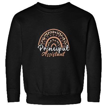 Discover Assistant Principal Rainbow Funny Job Title School Worker 2 Sweatshirts