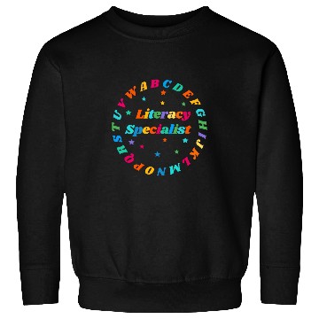 Discover Reading Teacher School Literacy Specialist Sweatshirts