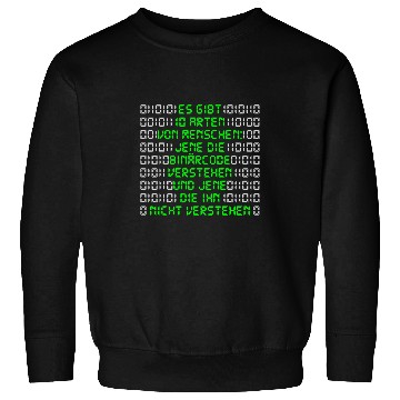 Discover Informative programmer binary code funny saying nerd Sweatshirts