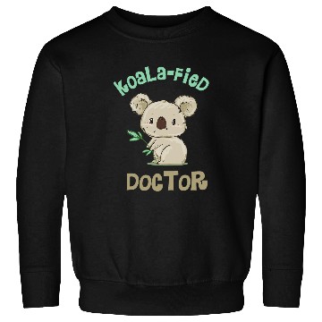 Discover Funny Koala Doctor Med Student Graduation Gift Idea Sweatshirts