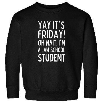 Discover Funny Law School Student Future Lawyers Sweatshirts
