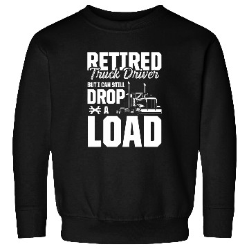 Discover Retired Truck Driver Trucker Retirement 12 Sweatshirts